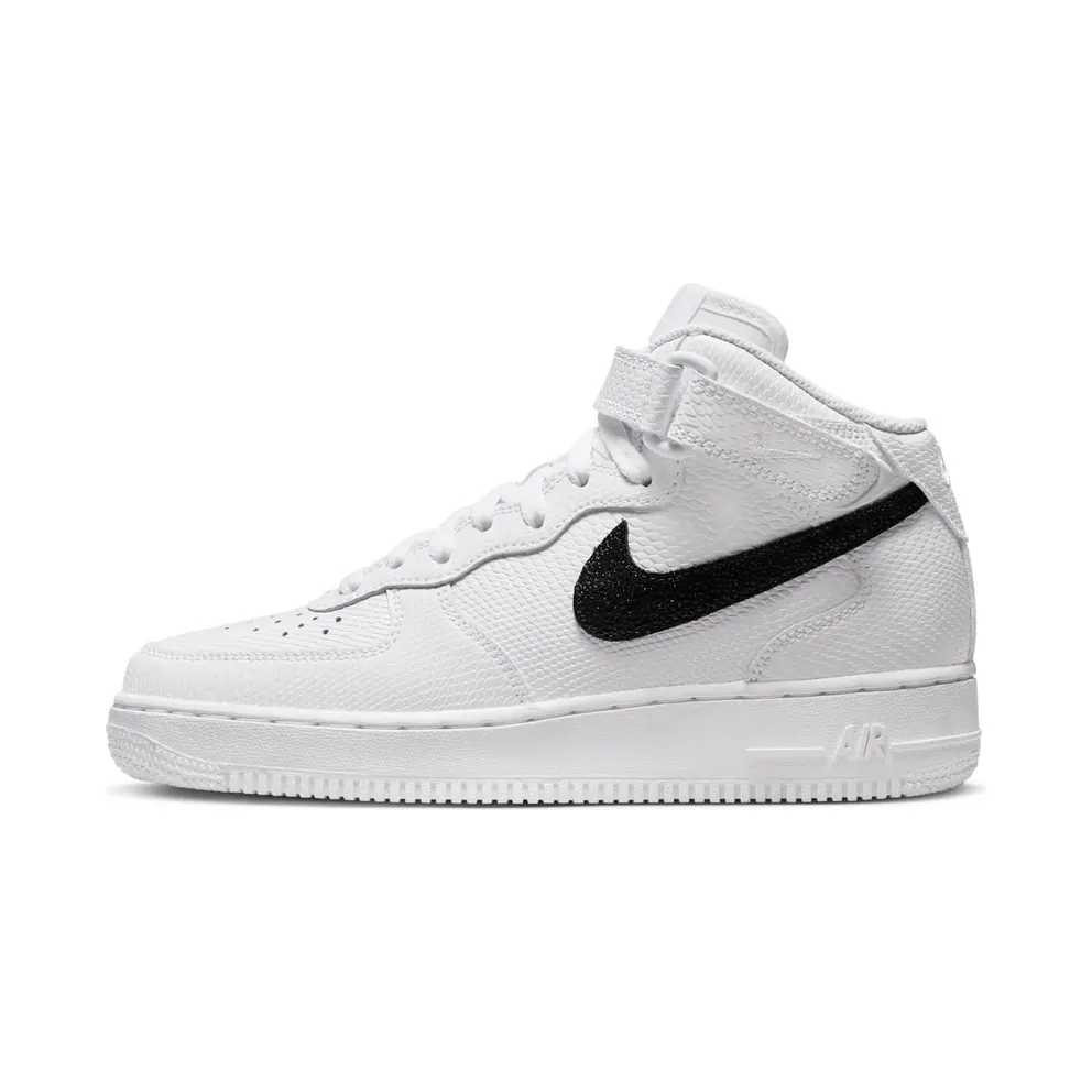 Nike Air Force 1 Mid ’07 Snakeskin White Black (DZ5211-100)