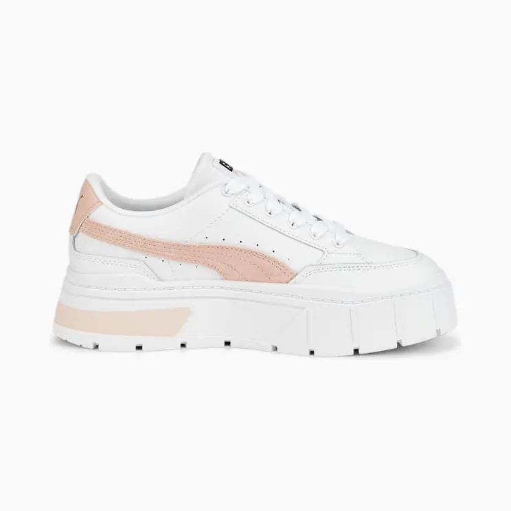 Puma Mayze Stack Wit/Roze (384363-02)