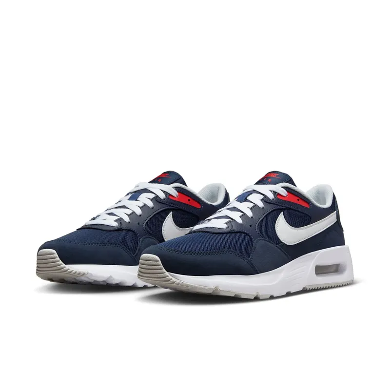 Nike Air Max SC “Obsidian / Track Red” (CW4555-400)