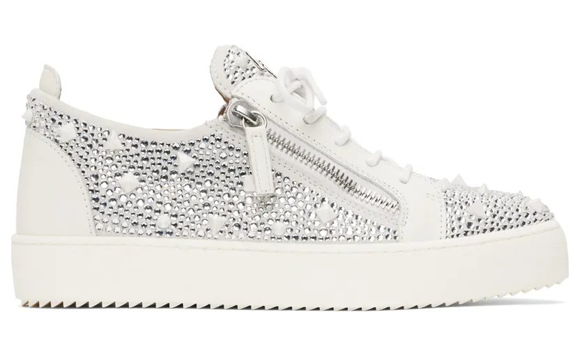Giuseppe Zanotti White Frankie Sneakers (RM20037-92990)