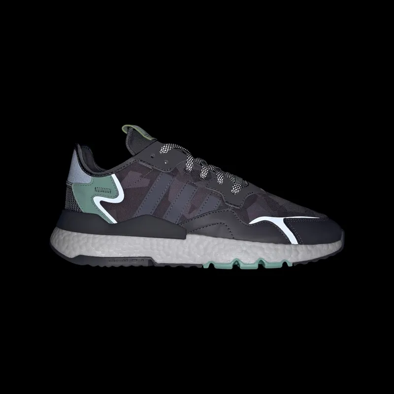 Adidas Nite Jogger Grey Five / Grey Two / Blush Green (FV1311)