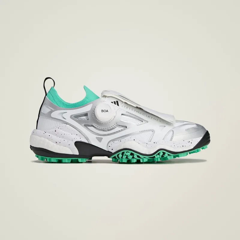 Adidas adidas by Stella McCartney Codechaos BOA Core White / Bright Green / Silver Metallic (JH8937)