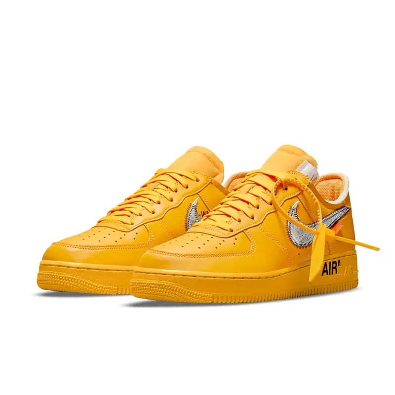 Nike x Off-White Air Force 1 University Gold (2021) (DD1876-700)