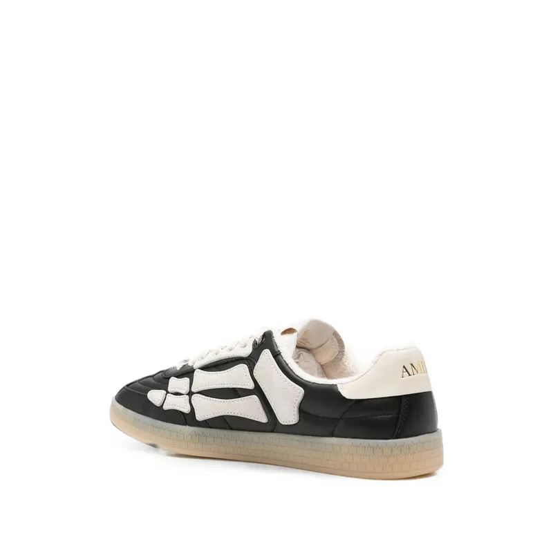 Amiri Pacific Bones Leather “Black/Neutrals” (AMSNSN1098 001)