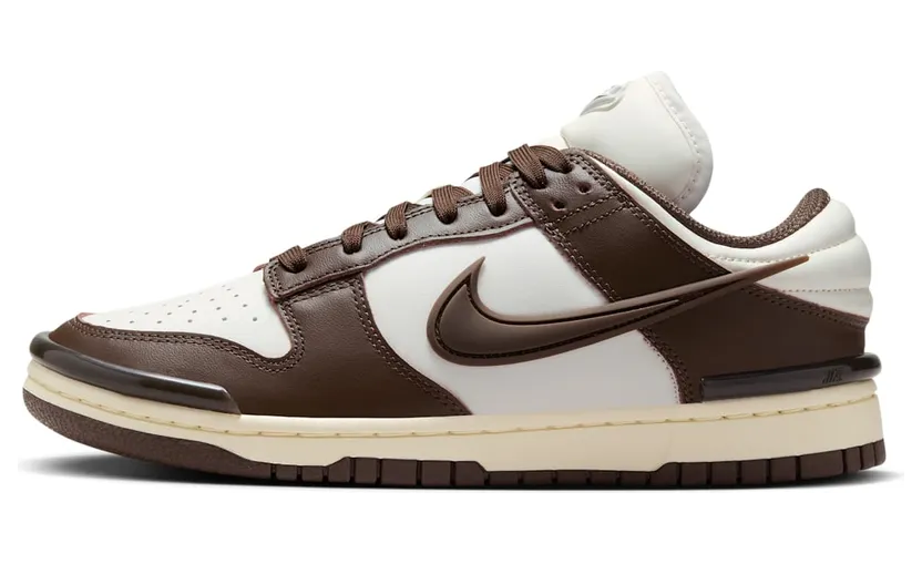 Nike Dunk Low Twist “Phantom / Coconut Milk / Baroque Brown” (DZ2794-003)