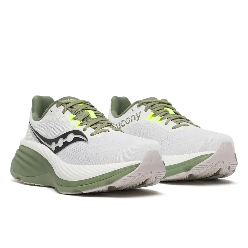 Saucony Hurricane 24 White Olivine (S20933-136)