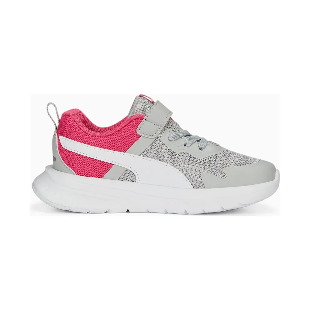 Puma Evolve Run mesh with alternatieve sluiting Pink/Grey/White (38623908)
