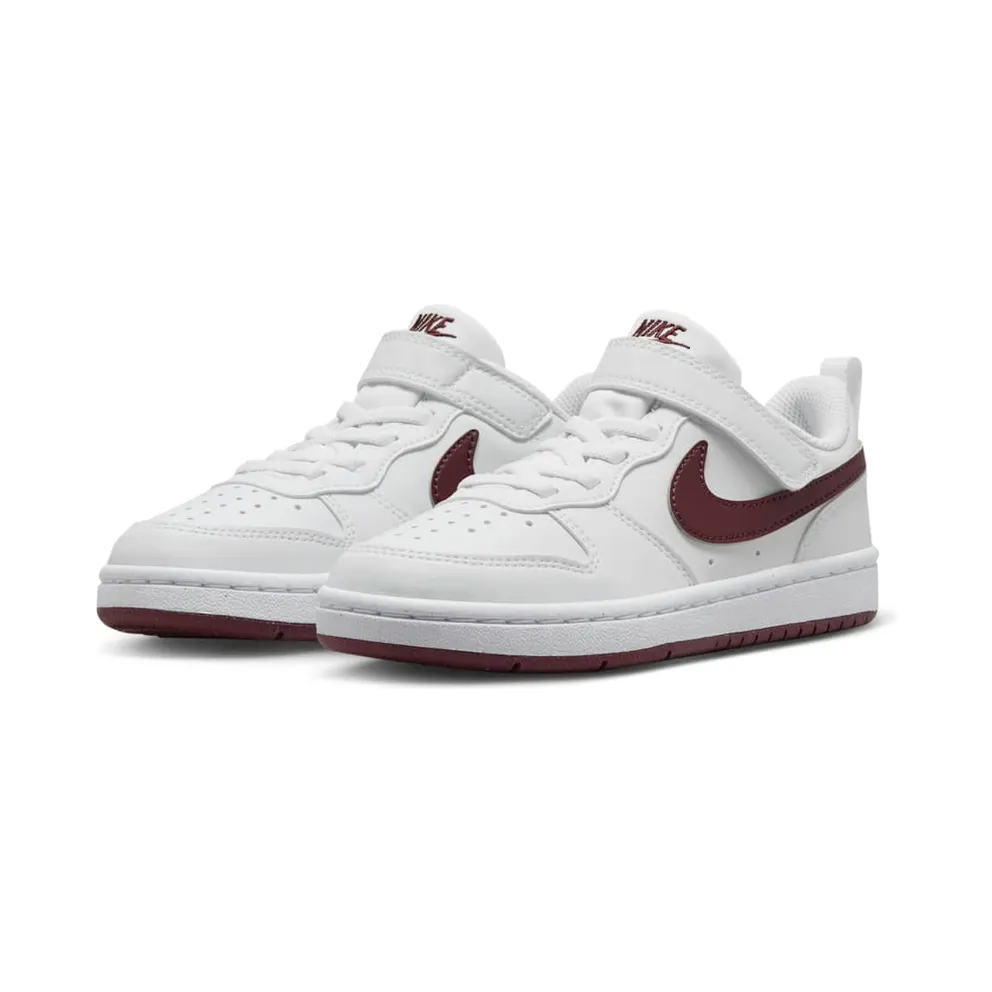 Nike Court Borough Low Recraft White Burgundy Crush (DV5457-112)