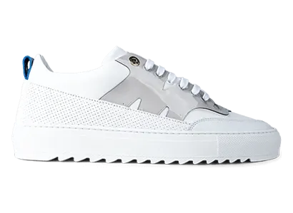 Mason Garments Torino M Leather/Leather/Perforated White Weiß (FW20-27B)