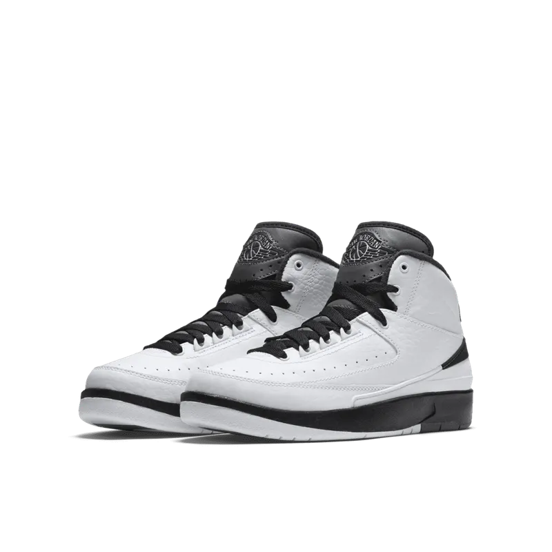 Jordan 2 Retro Wing It (GS) White/Black-Cool Grey (834283-103)