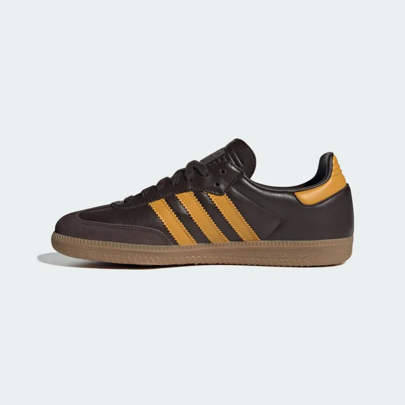 adidas Samba OG Dark Brown / Preloved Yellow / Gum (IG6174)