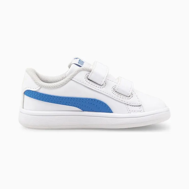 Puma Smash v2 Wit/Blauw (365174-33)