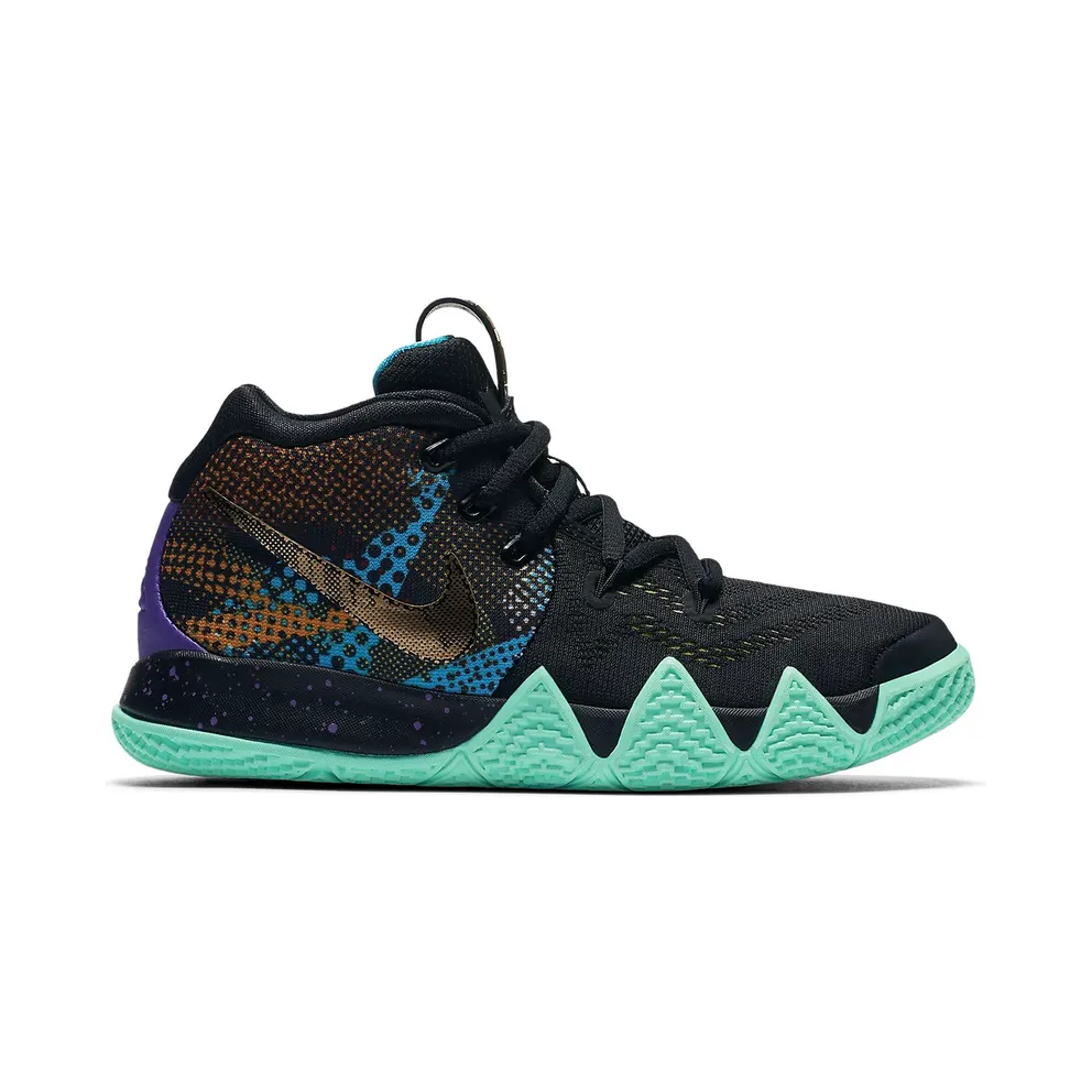 Nike Kyrie 4 Mamba Mentality (PS) Black/Sonic Yellow-Purple Venom (AV3596-001)