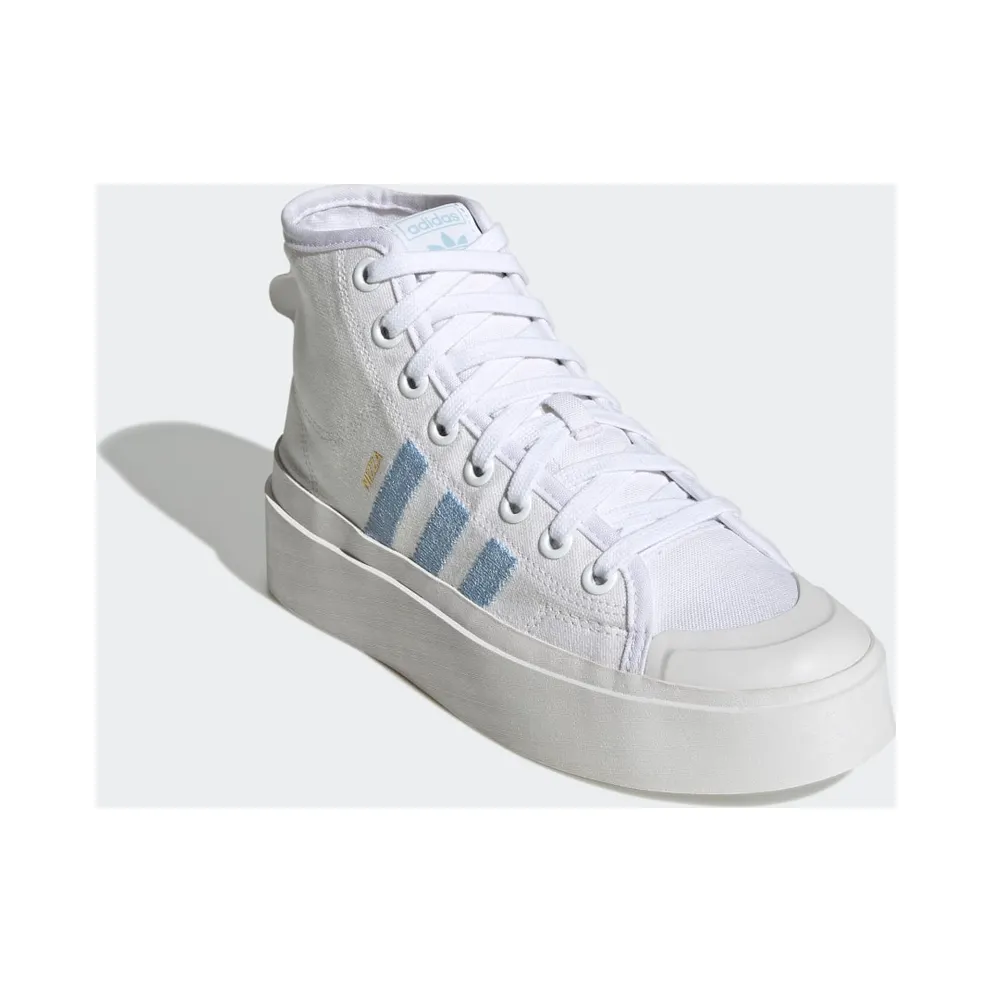Adidas Nizza Bonega Mid Cloud White / Clear Sky / Gold Metallic (GW6762)