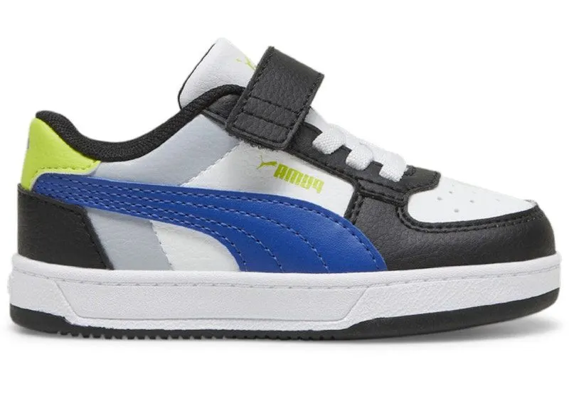 Puma Caven 2.0 Block White Black Royal Neon (394463-06)
