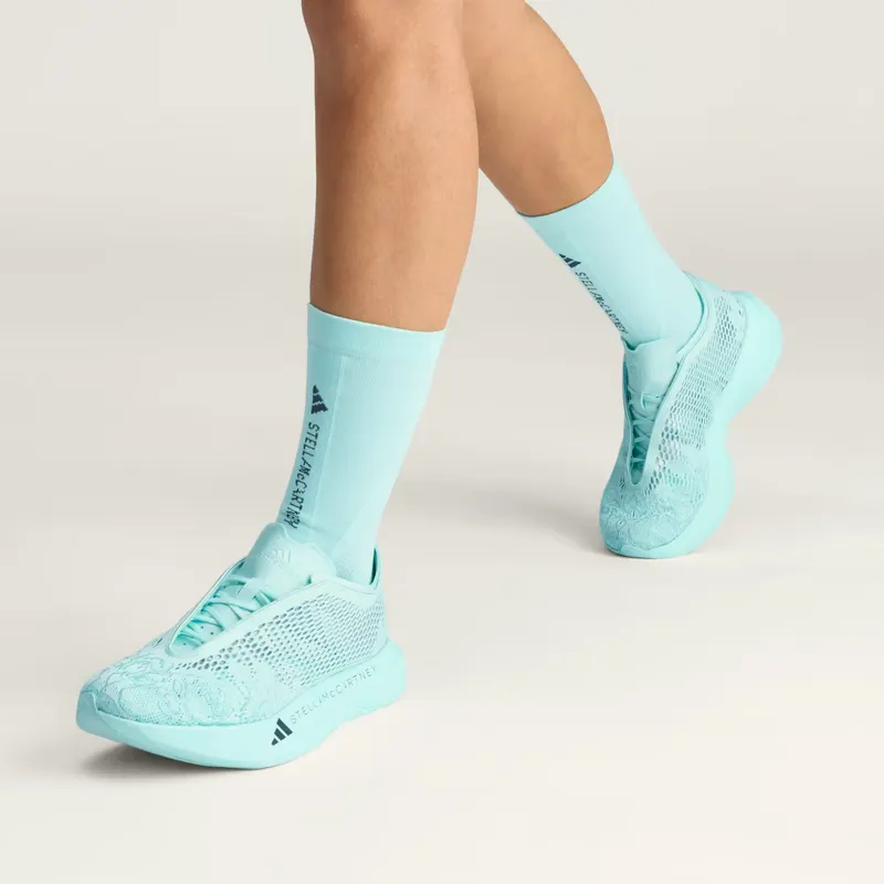 adidas Adizero Evo SL by Stella McCartney Semi Flash Aqua
