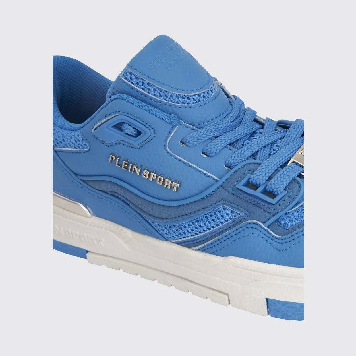 Plein Sport Apollo-1 Mesh And Polyester Sneakers Turquoise (SAFSUSC0845STE003N08) (3)