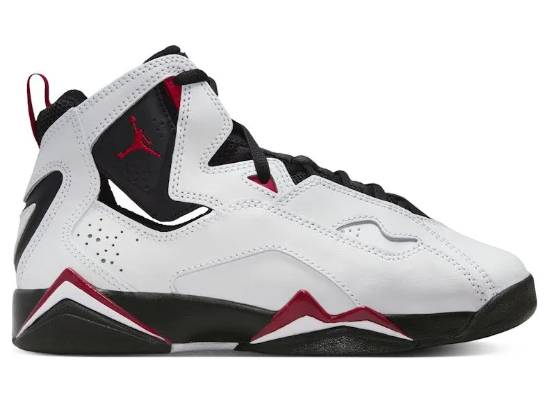 Jordan True Flight White Black Varsity Red (343795-160)
