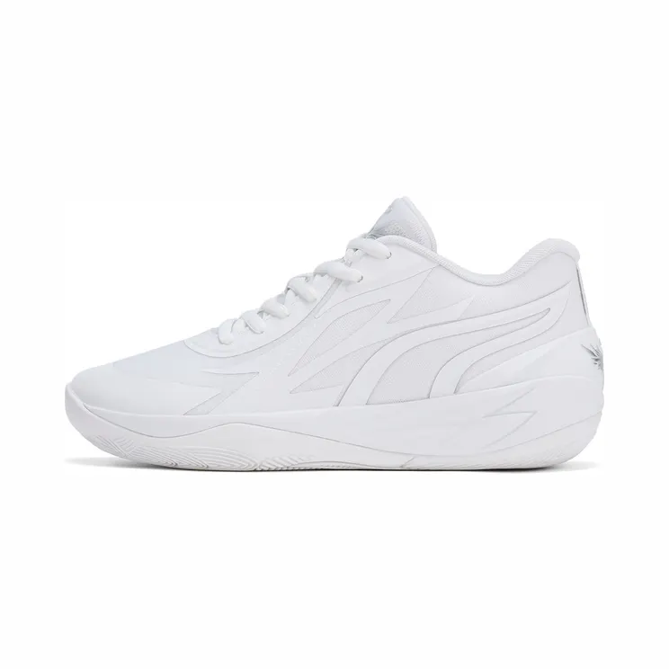 Puma MB.02 Lo basketbalschoenen Silver/White (37941901)