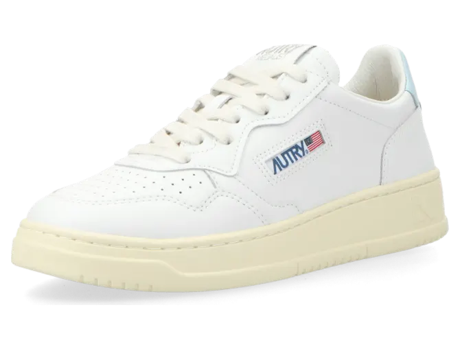 Autry Medalist Low W (leat / leat white / str blue) – AULWLL64 (2)