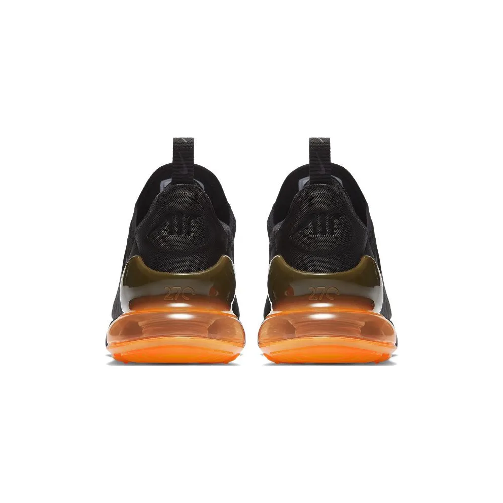 Nike Air Max 270 Black Total Orange Black/Black-Total Orange (AH8050-008)