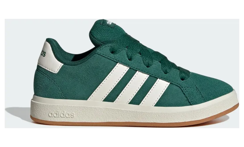 Adidas Grand Court 00s “Collegiate Green / Off White / Gum” (JP5893)