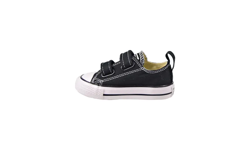 Converse Chuck Taylor All Star Ox Hook And Loop TD “Black” (7V603)
