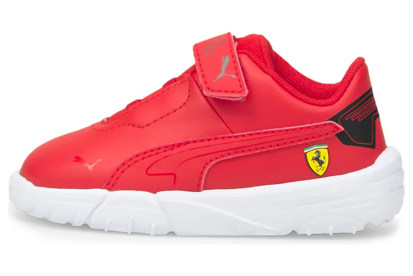 Puma Scuderia Ferrari Drift Cat Delta motorsportschoenen baby’s Zwart/Rood (306898-03)