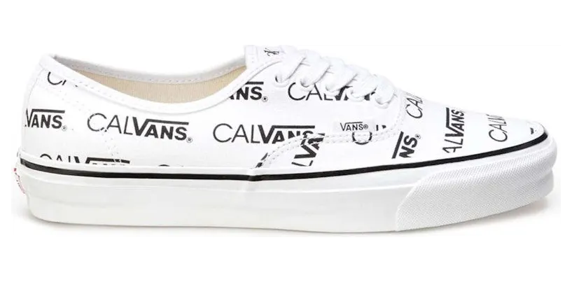 Vans Authentic Palace Calvin Klein Calvans White (VN0A5FBDQLZ)