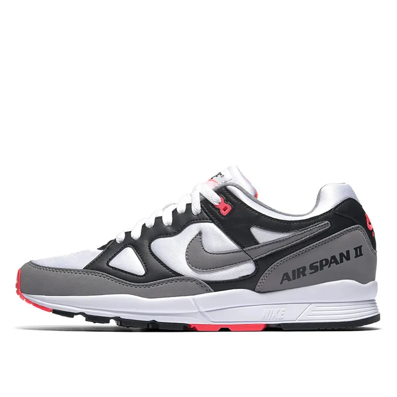 Nike Air Span 2 Hot Coral Black/Dust-Solar Red-White (AH8047-005)