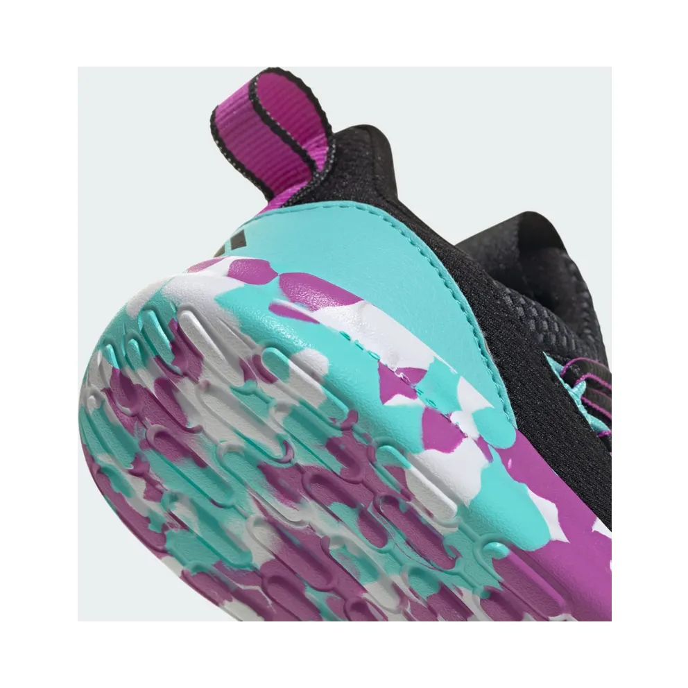 adidas Lite Racer Adapt 7.0 Black Purple Burst Aqua (JS2284)