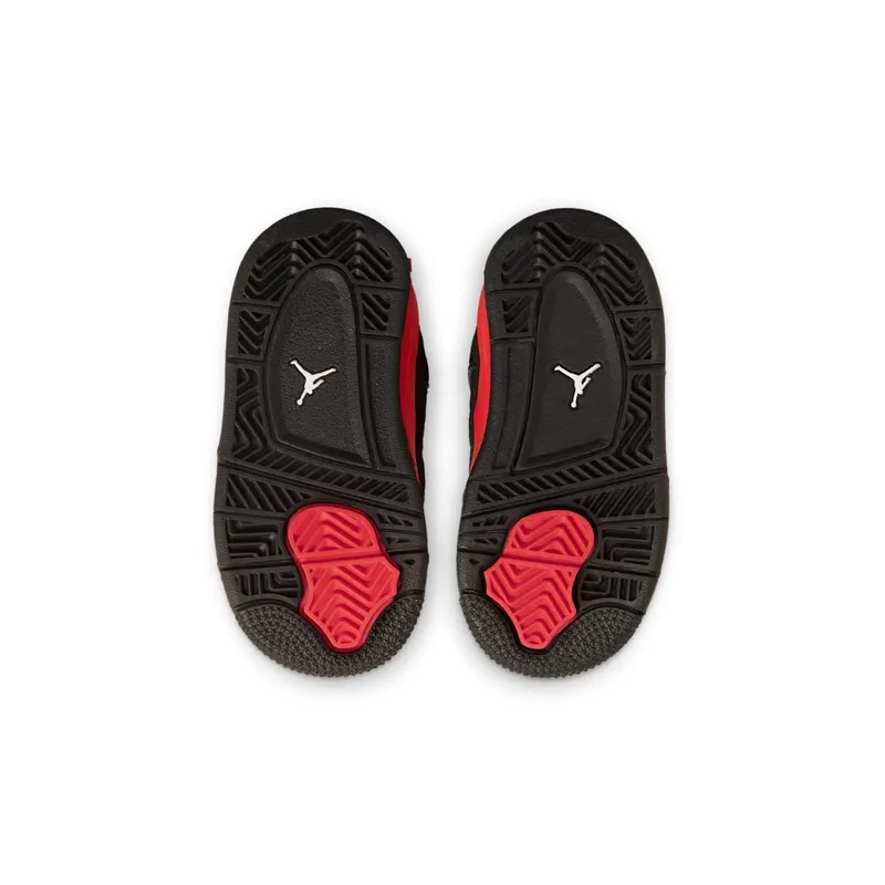 Air Jordan 4 Retro Red Thunder (TD) – “Black / Multi-color-multi-color-crimson” (BQ7670-016)