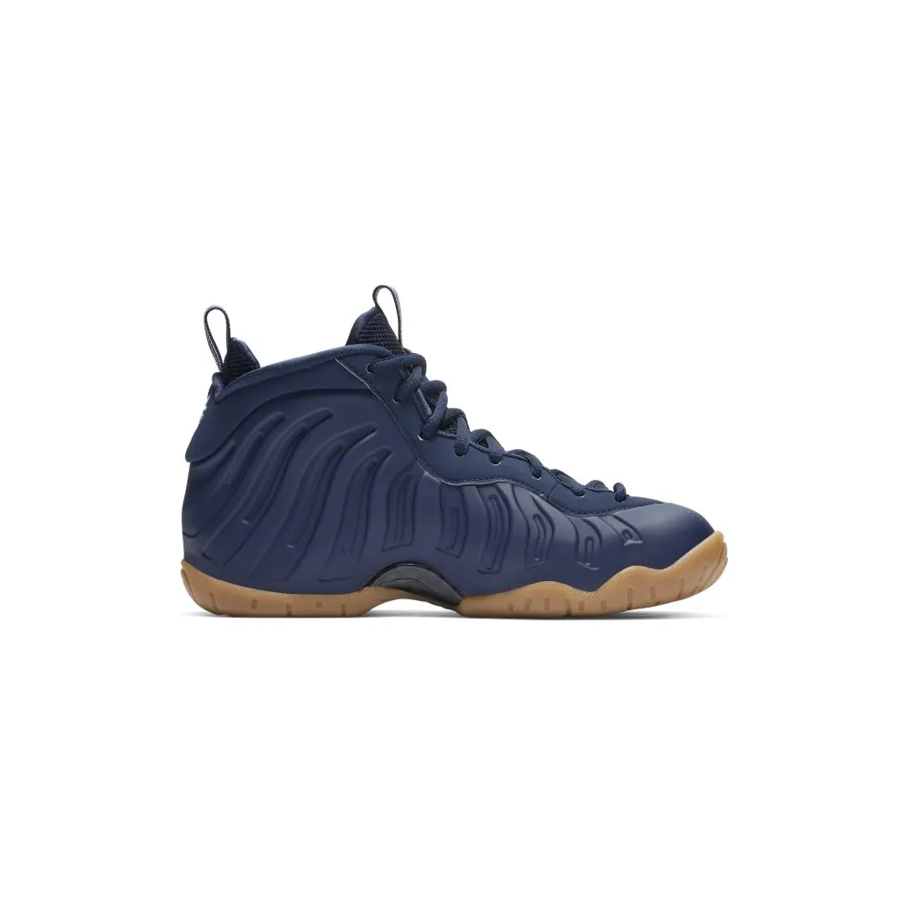 Nike Air Foamposite One Navy Gum (GS) Midnight Navy/Midnight Navy-Gum Light Brown-White (644791-405)