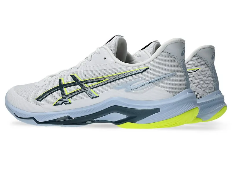 ASICS NETBURNER BALLISTIC FF 4 “White / Raw Indigo” (1051A088-103)