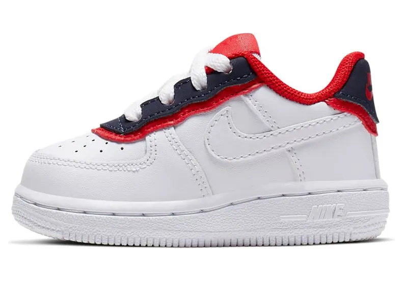 Nike Air Force 1 Low Double Layer White Obsidian Red (TD)