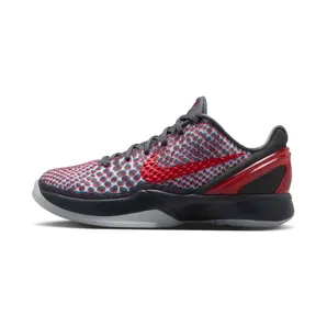 Nike Zoom Kobe 6 GS 3D “Dark Grey / Daring Red / Chlorine Blue” (HM4824-002)