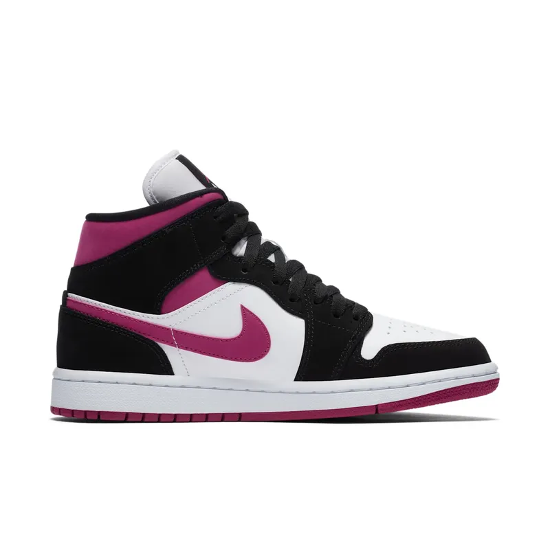 Air Jordan Womens Nike AJ I 1 Mid Magenta (2020) (BQ6472-005)