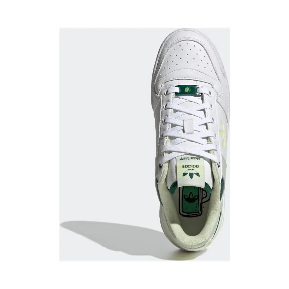 Adidas Forum Low Vegan Cloud White / Linen Green / Almost Lime (GY1894)