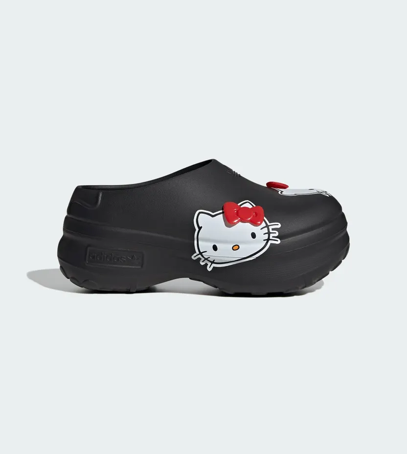 adidas adiFOM Stan Smith Mules Hello Kitty Core Black Red Cloud White (IH0280)