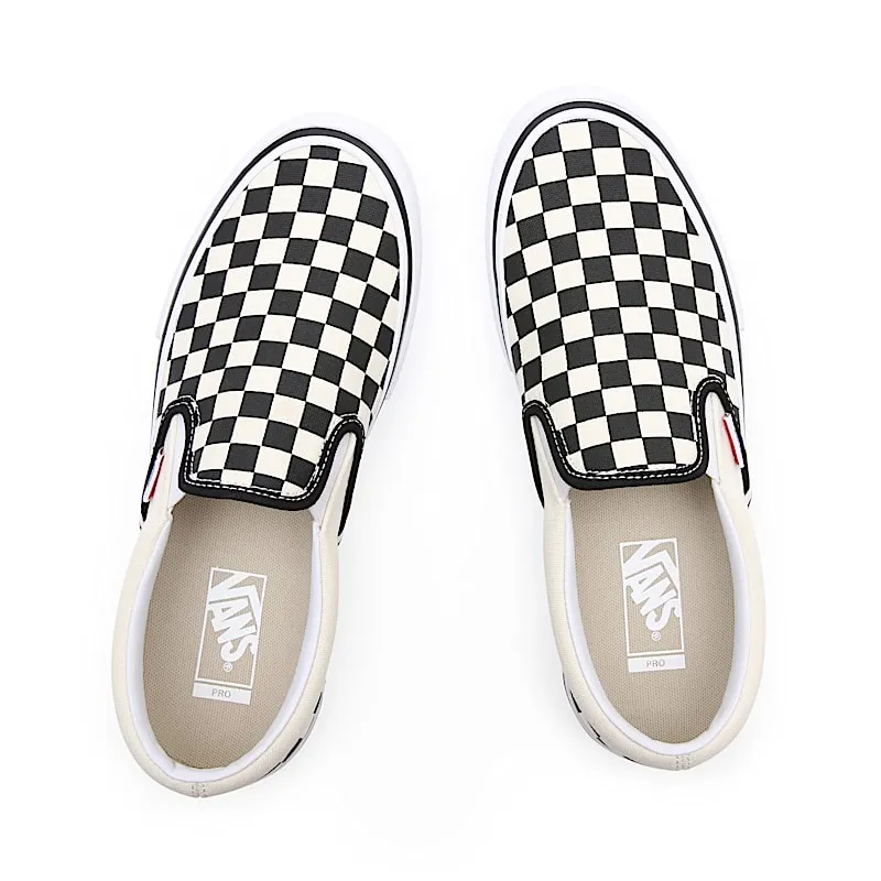 Vans Slip-On Pro Checkerboard Black White Black/White (VN0A347VAPK)