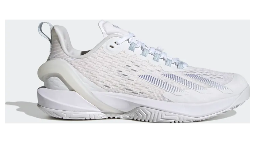 adidas Adizero Cybersonic Tennisschuh Cloud White / Cloud White / Halo Blue (HR1724)