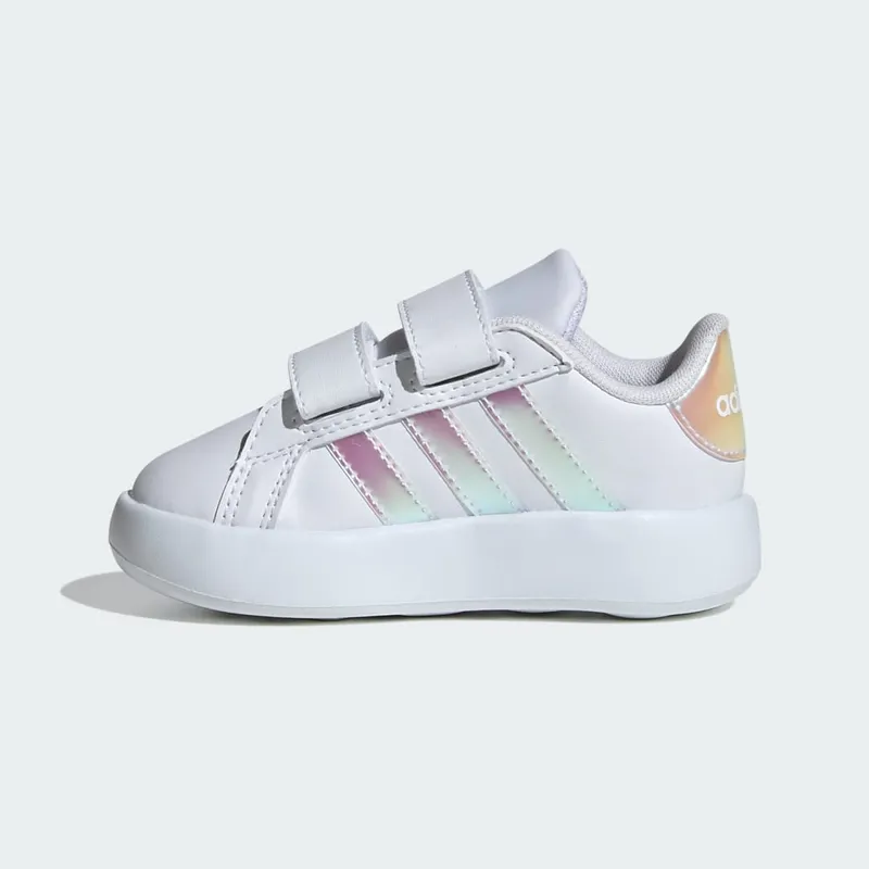 adidas Grand Court 2.0 Kids Cloud White / Iridescent / Grey Two (ID5265)