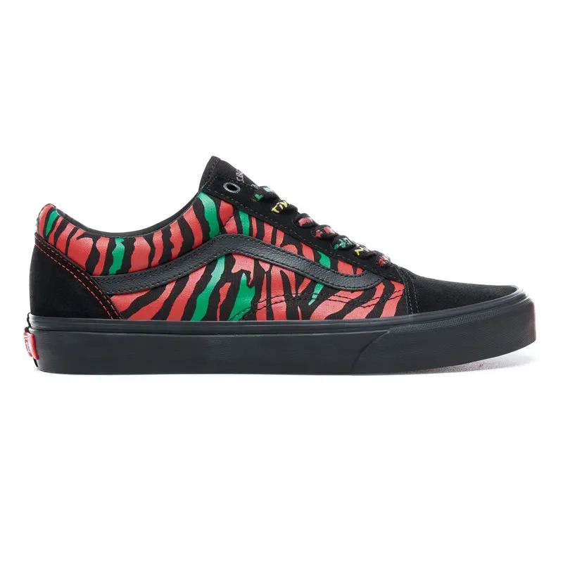 Vans Old Skool A Tribe Called Quest Black/Red (VN0A38G1Q4B)