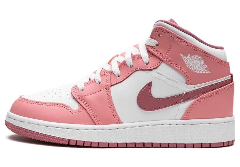 Nike Air Jordan 1 Mid Pink Valentine’s Day 2023 (GS) (DQ8423-616)