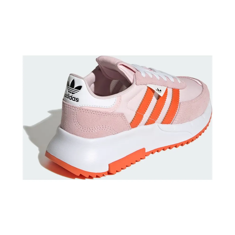 Adidas Retropy F2 Shoes Kids Clear Pink / Orange / Cloud White (IG9899)