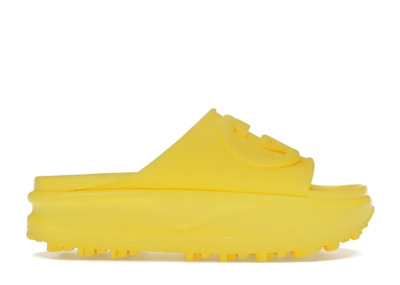 Gucci Interlocking G Slide Yellow (692845 JF000 7213)