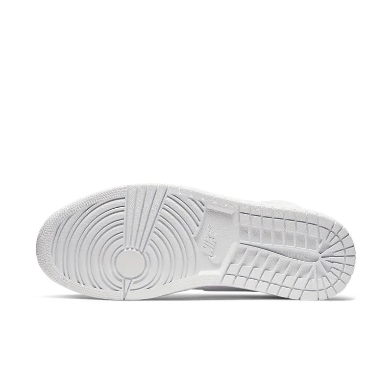 Jordan 1 Mid Triple White (2020) White/White (554724-126)