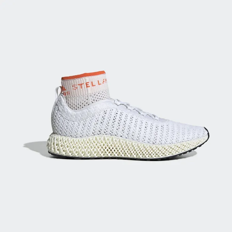 Adidas Stella McCartney x Alphaedge 4D ‘Core White True Orange’ Core White/True Orange/Core Black (G25869)