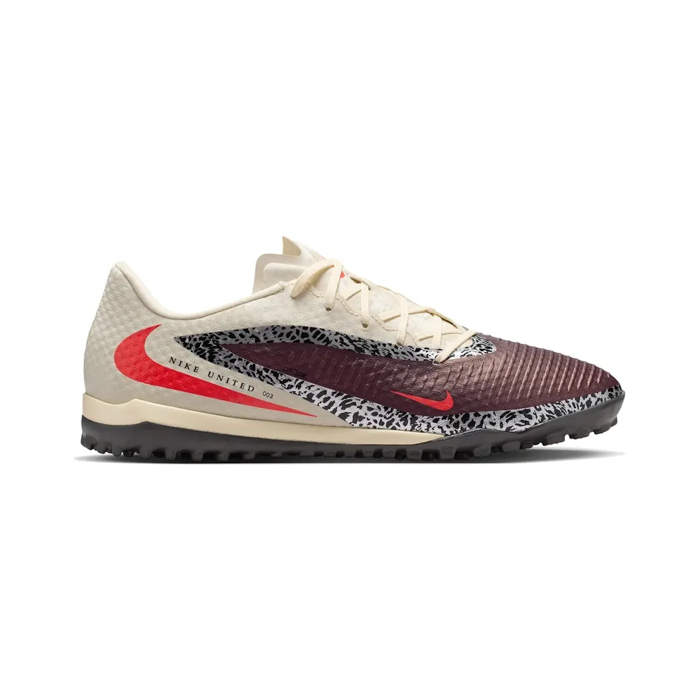 Nike Phantom 6 Low Academy TF United 003 Pack “Burgundy Crush / Fossil / University Red” (IO8449-661)
