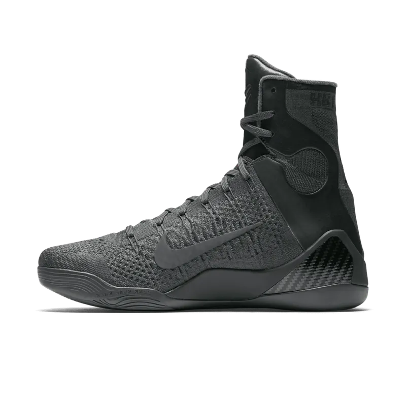 Nike Kobe 9 Elite Black Mamba Collection Fade to Black Anthracite/Anthracite (869455-002)